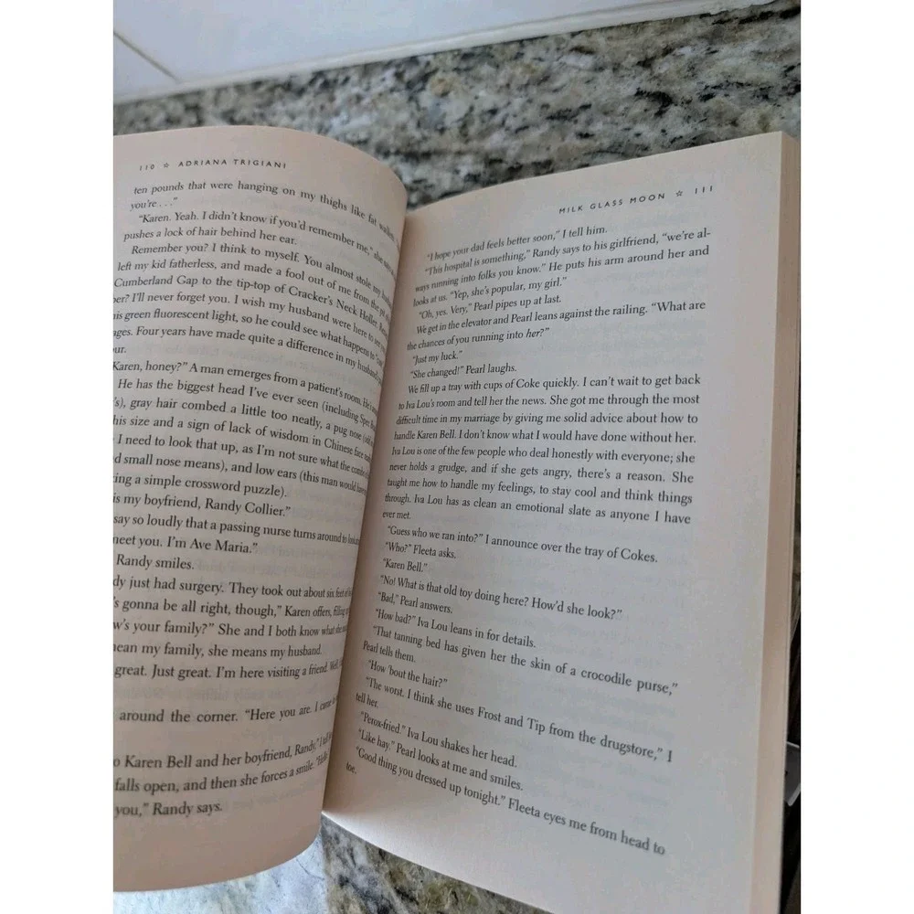 Milk Glass Moon: A Big Stone Gap Novel Adriana Trigiani Paperback